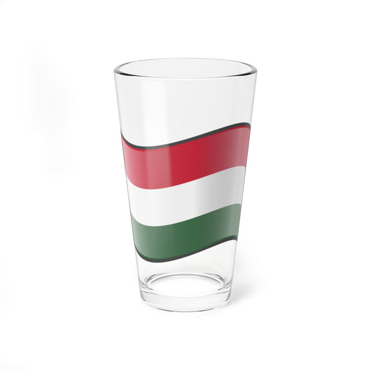 Nuvola Hungary flag (Hungary) Pint Glass 16oz
