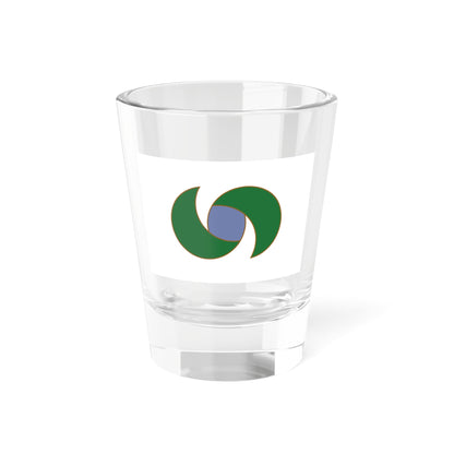 Flag of Ikeda Nagano (Japan) Shot Glass 1.5oz