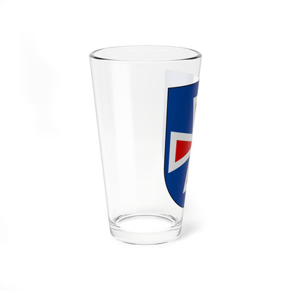 Livregementets husarer Sanna skvadron vapen (Sweden) (Coat of Arms) Pint Glass 16oz
