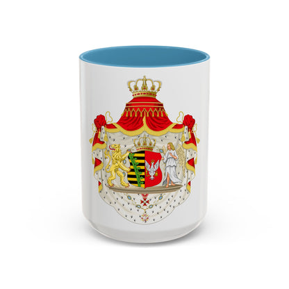 Grand Coat of Arms of Duchy of Warsaw - Accent Coffee Mug