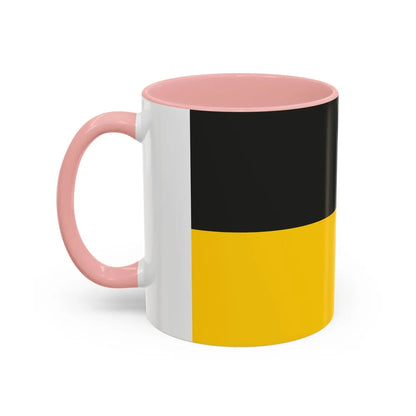 Flag of Gera Germany - Accent Coffee Mug-Go Mug Yourself