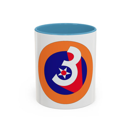 3 Air Force (U.S. Army) Accent Coffee Mug