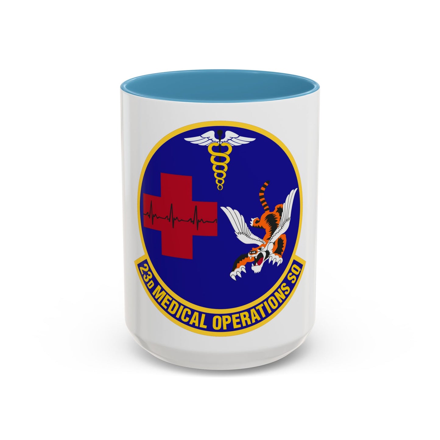 23d Medical Operations Squadron (U.S. Air Force) Accent Coffee Mug