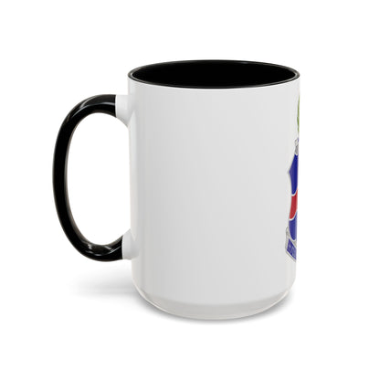 142nd Infantry Regiment (U.S. Army) Accent Coffee Mug