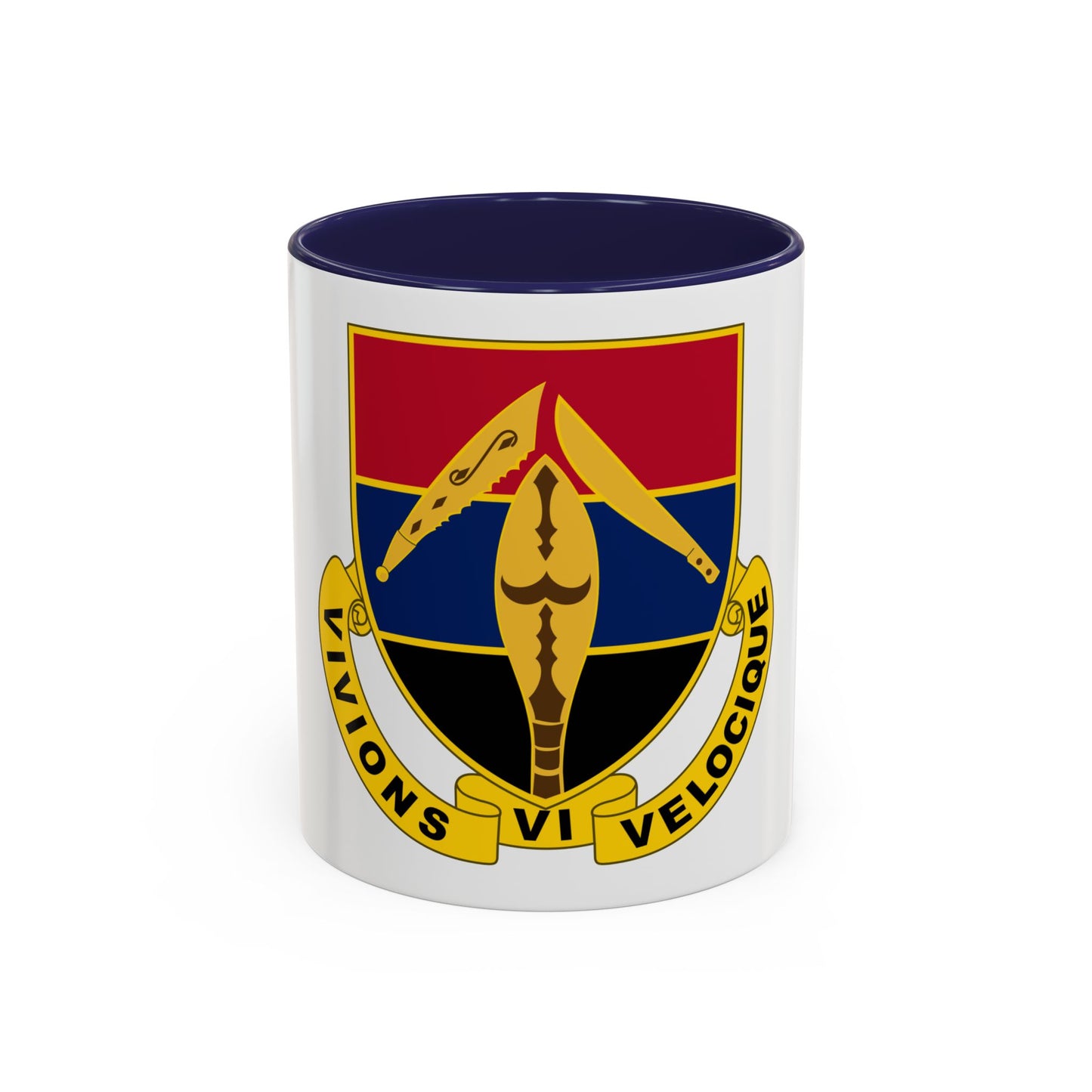 351 Armored Field Artillery Battalion (U.S. Army) Accent Coffee Mug