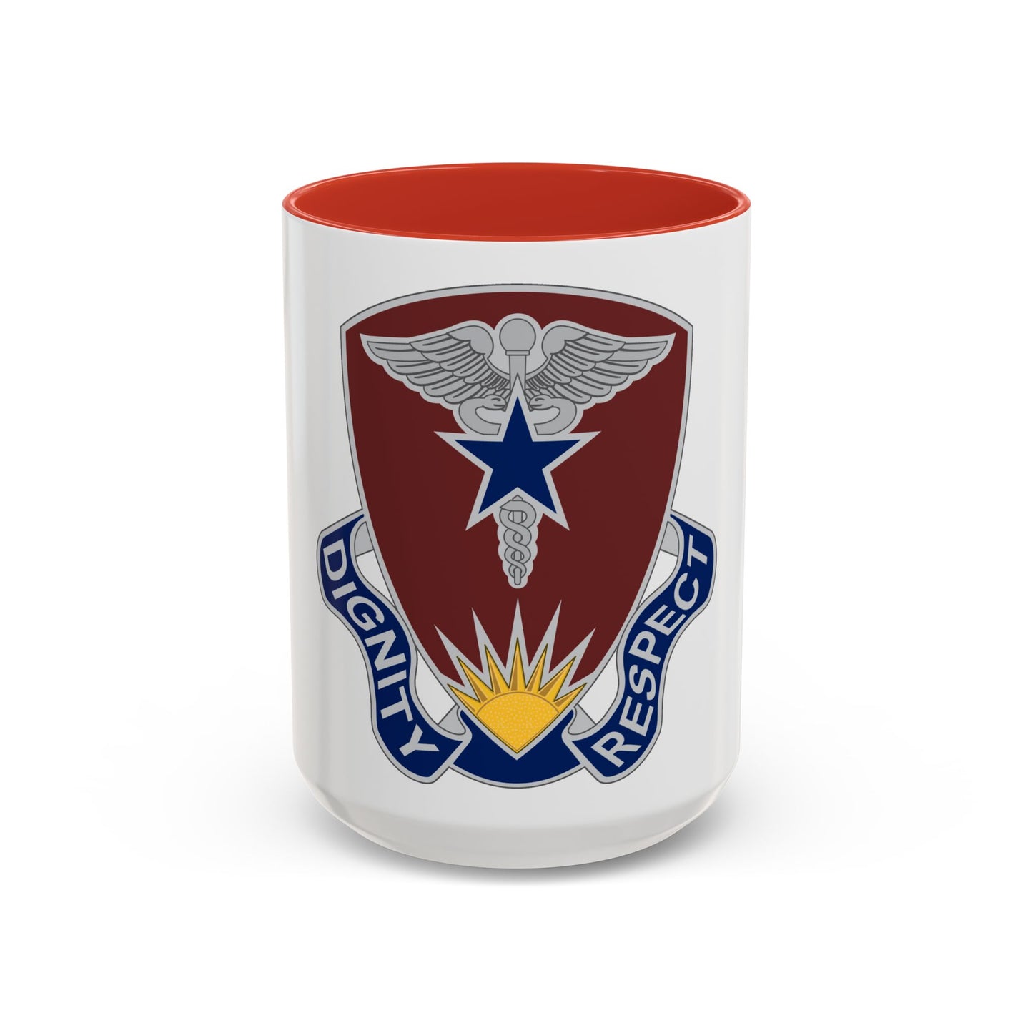 Regional Health Command Europe (U.S. Army) Accent Coffee Mug