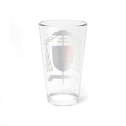 Escudo de Alfio Rapisarda (Spain) (Coat of Arms) Pint Glass 16oz