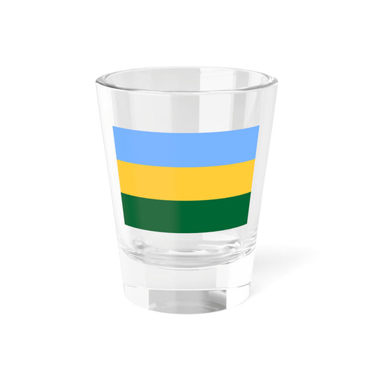 Прапор Лемко-Русинськоі Республіки (Ukraine) Shot Glass 1.5oz