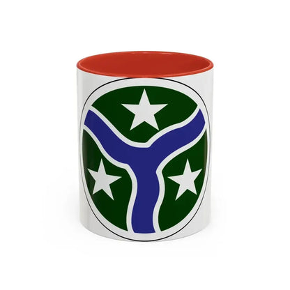 278th Armored Cavalry Regiment (U.S. Army) Accent Coffee Mug 11oz Red - Go Mug Yourself