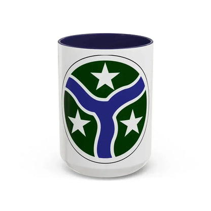 278th Armored Cavalry Regiment (U.S. Army) Accent Coffee Mug 15oz Navy - Go Mug Yourself