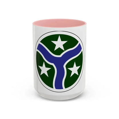 278th Armored Cavalry Regiment (U.S. Army) Accent Coffee Mug 15oz Pink - Go Mug Yourself