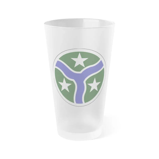 278th Armored Cavalry Regiment (U.S. Army) Frosted Pint Glass 16oz Default Title - Go Mug Yourself