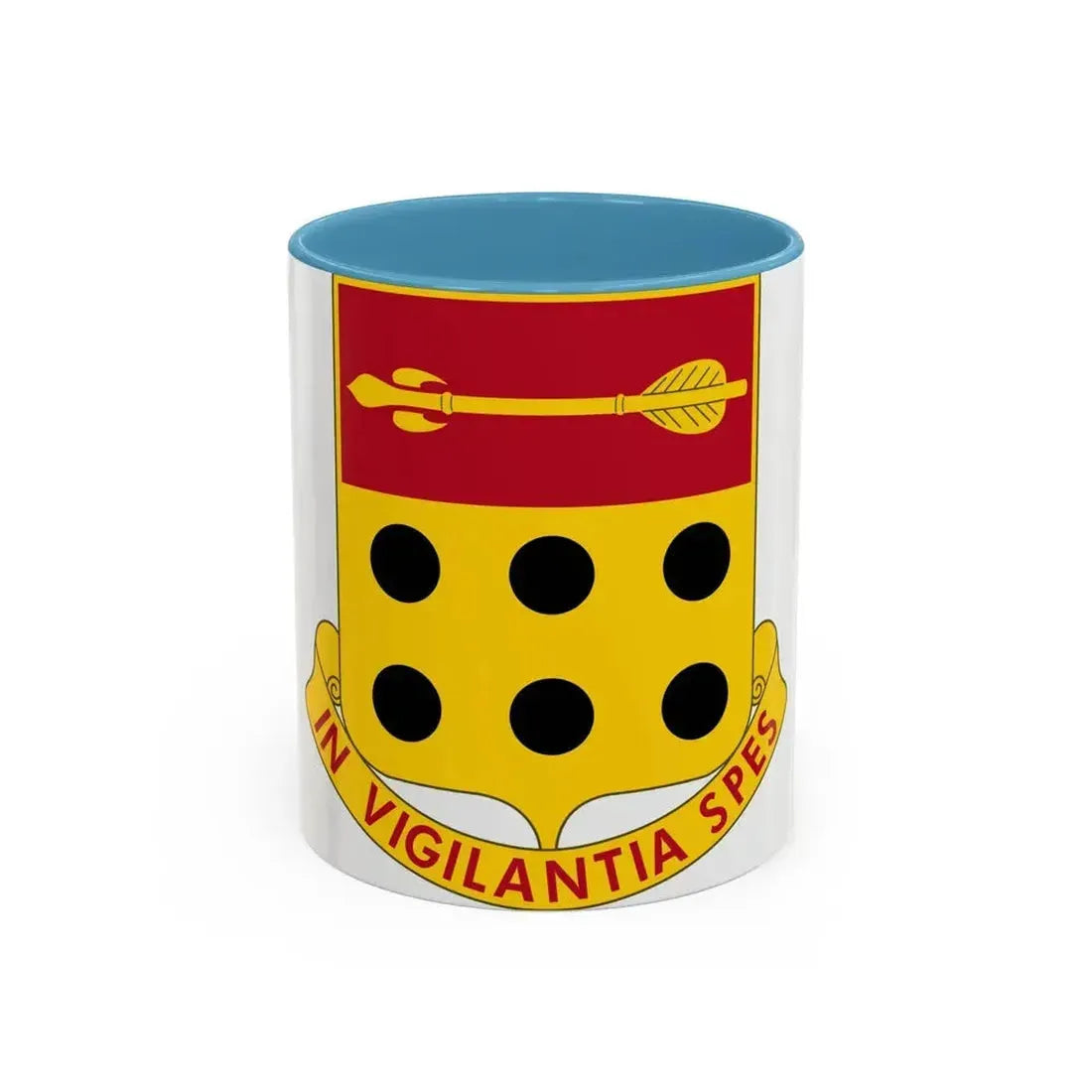 278th Artillery Regiment (U.S. Army) Accent Coffee Mug 11oz Light Blue - Go Mug Yourself