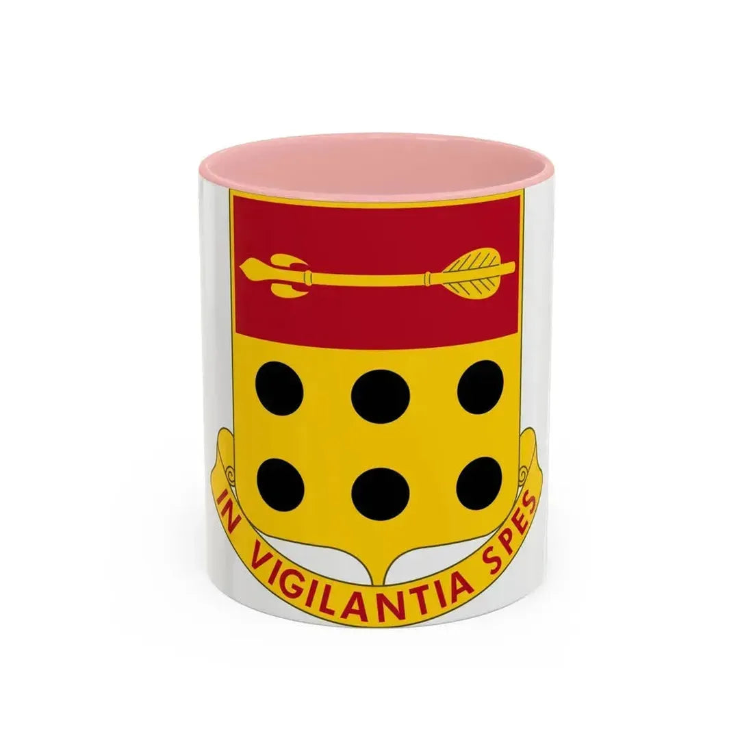 278th Artillery Regiment (U.S. Army) Accent Coffee Mug 11oz Pink - Go Mug Yourself