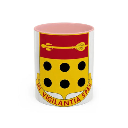 278th Artillery Regiment (U.S. Army) Accent Coffee Mug 11oz Pink - Go Mug Yourself