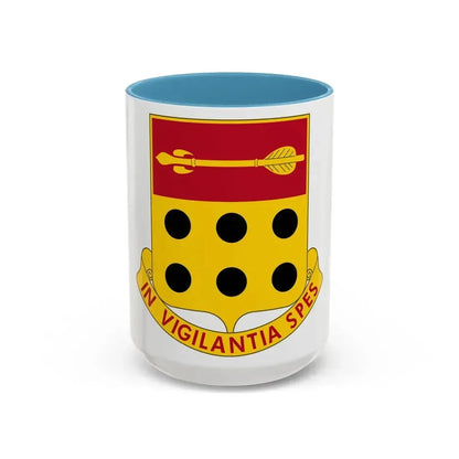 278th Artillery Regiment (U.S. Army) Accent Coffee Mug 15oz Light Blue - Go Mug Yourself