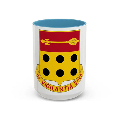 278th Artillery Regiment (U.S. Army) Accent Coffee Mug 15oz Light Blue - Go Mug Yourself