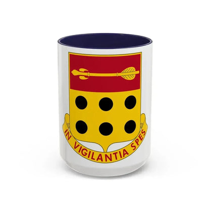 278th Artillery Regiment (U.S. Army) Accent Coffee Mug 15oz Navy - Go Mug Yourself