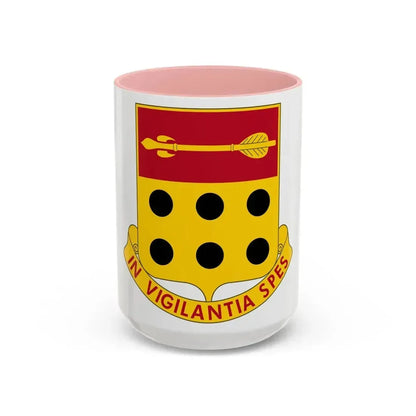 278th Artillery Regiment (U.S. Army) Accent Coffee Mug 15oz Pink - Go Mug Yourself