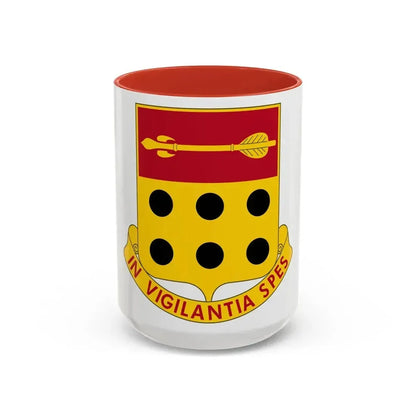 278th Artillery Regiment (U.S. Army) Accent Coffee Mug 15oz Red - Go Mug Yourself