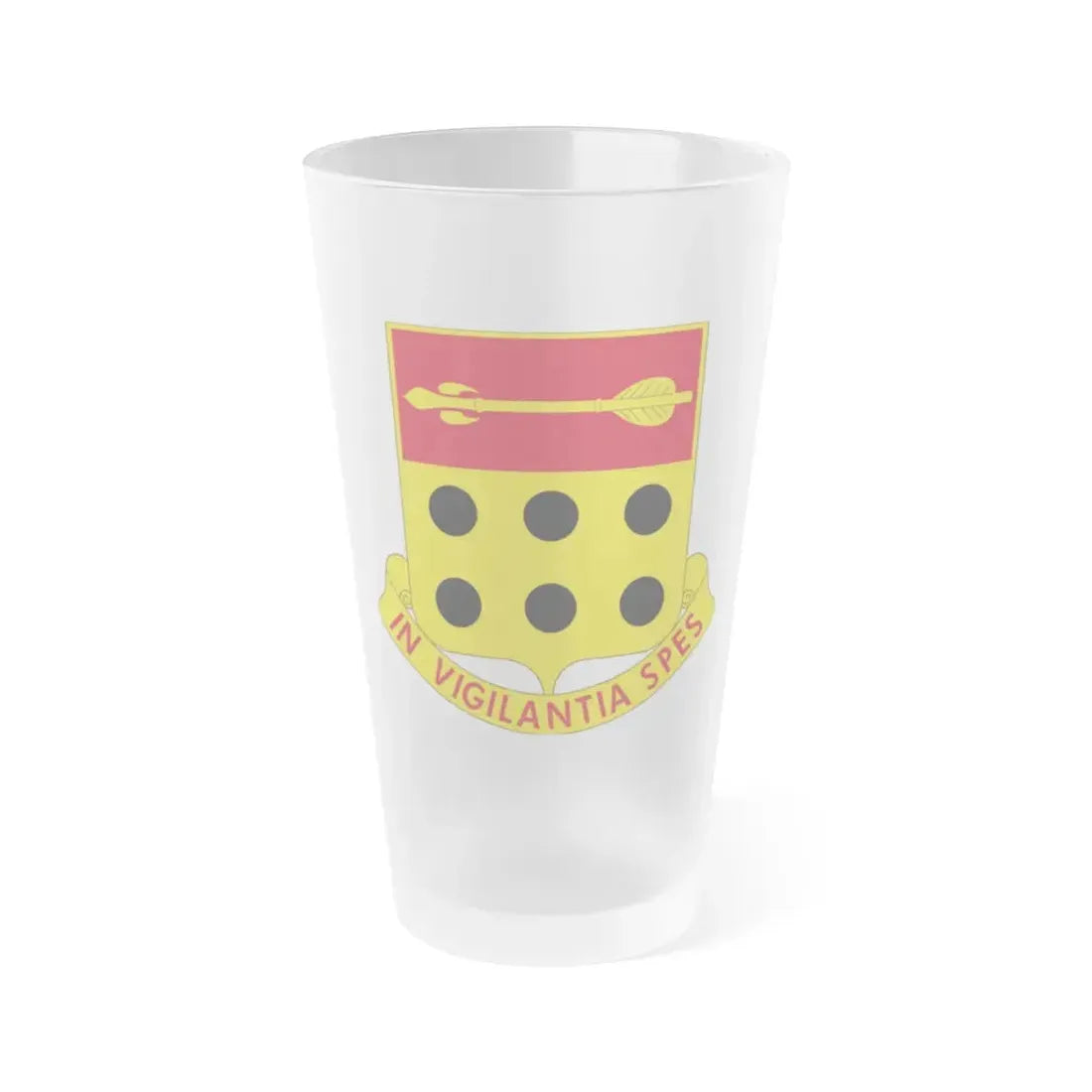 278th Artillery Regiment (U.S. Army) Frosted Pint Glass 16oz Default Title - Go Mug Yourself
