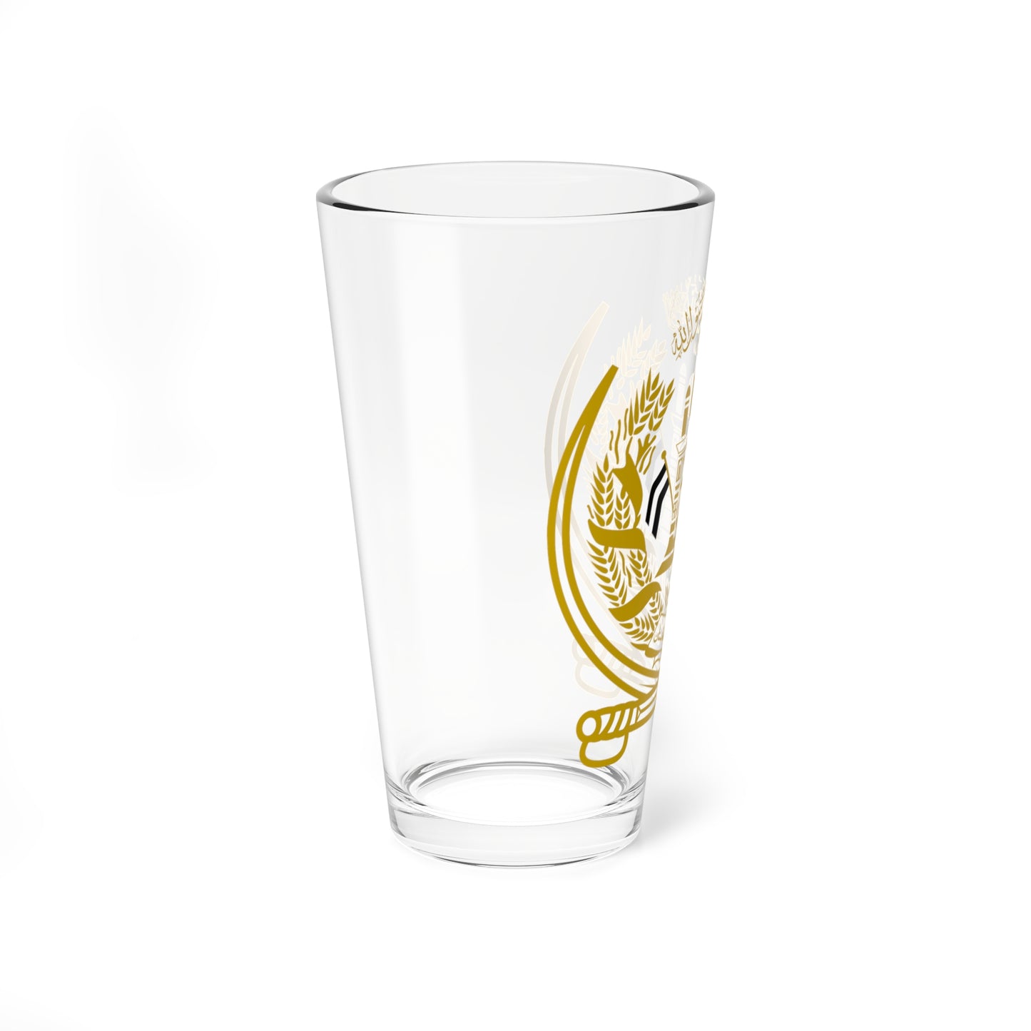 Emblem of National Resistance Front of Afghanistan (Afghanistan) (Coat of Arms) Pint Glass 16oz
