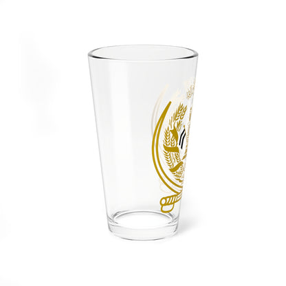 Emblem of National Resistance Front of Afghanistan (Afghanistan) (Coat of Arms) Pint Glass 16oz