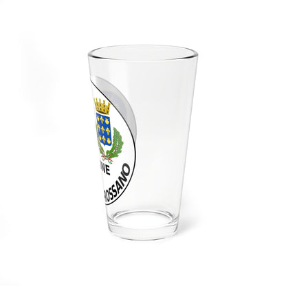 Corigliano-Rossano-Stemma (Italy) (Coat of Arms) Pint Glass 16oz