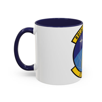 572d Global Mobility Readiness Squadron (U.S. Air Force) Accent Coffee Mug