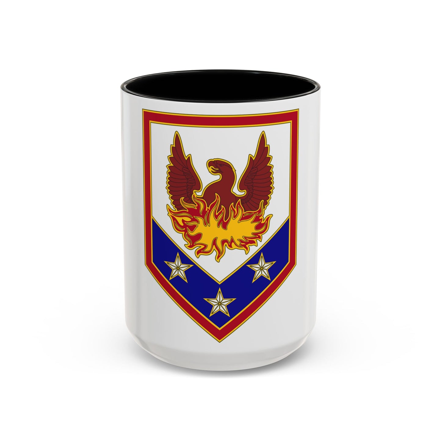 110 Maneuver Enhancement Brigade (U.S. Army) Accent Coffee Mug