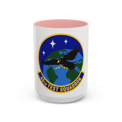 46th Test Squadron (U.S. Air Force) Accent Coffee Mug