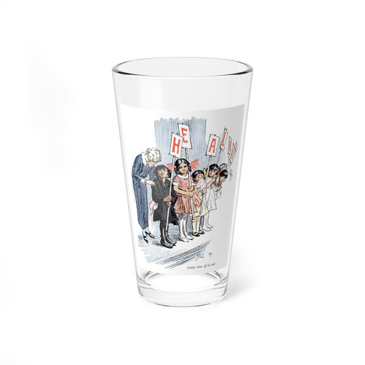 One Uses the Handkerchief (6), Woman's Home Companion, November 1924 (Magazine Illustration) Pint Glass 16oz