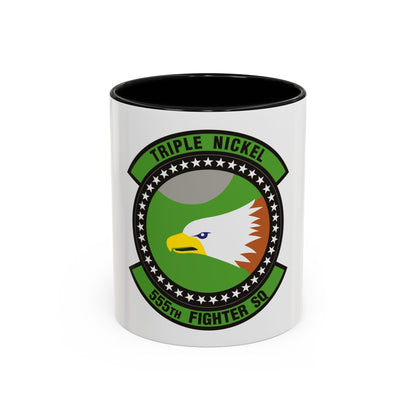 555th Fighter Squadron (U.S. Air Force) Accent Coffee Mug