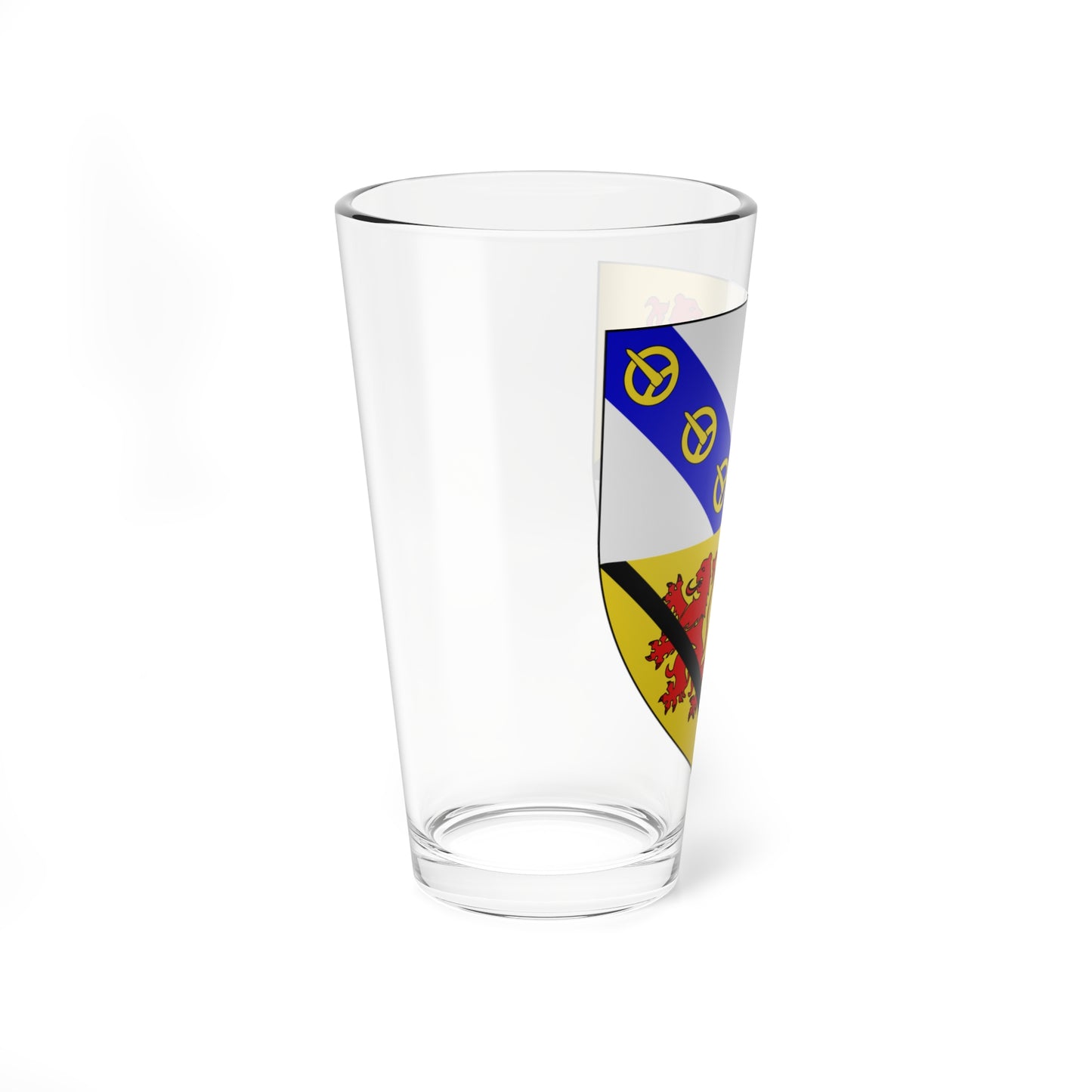 Earl of Rothes arms (Scotland) (Coat of Arms) Pint Glass 16oz