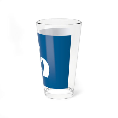 Flag of Sanmu Chiba (Japan) Pint Glass 16oz