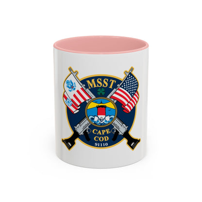 USCG MSST Cape Cod (U.S. Coast Guard) Accent Coffee Mug