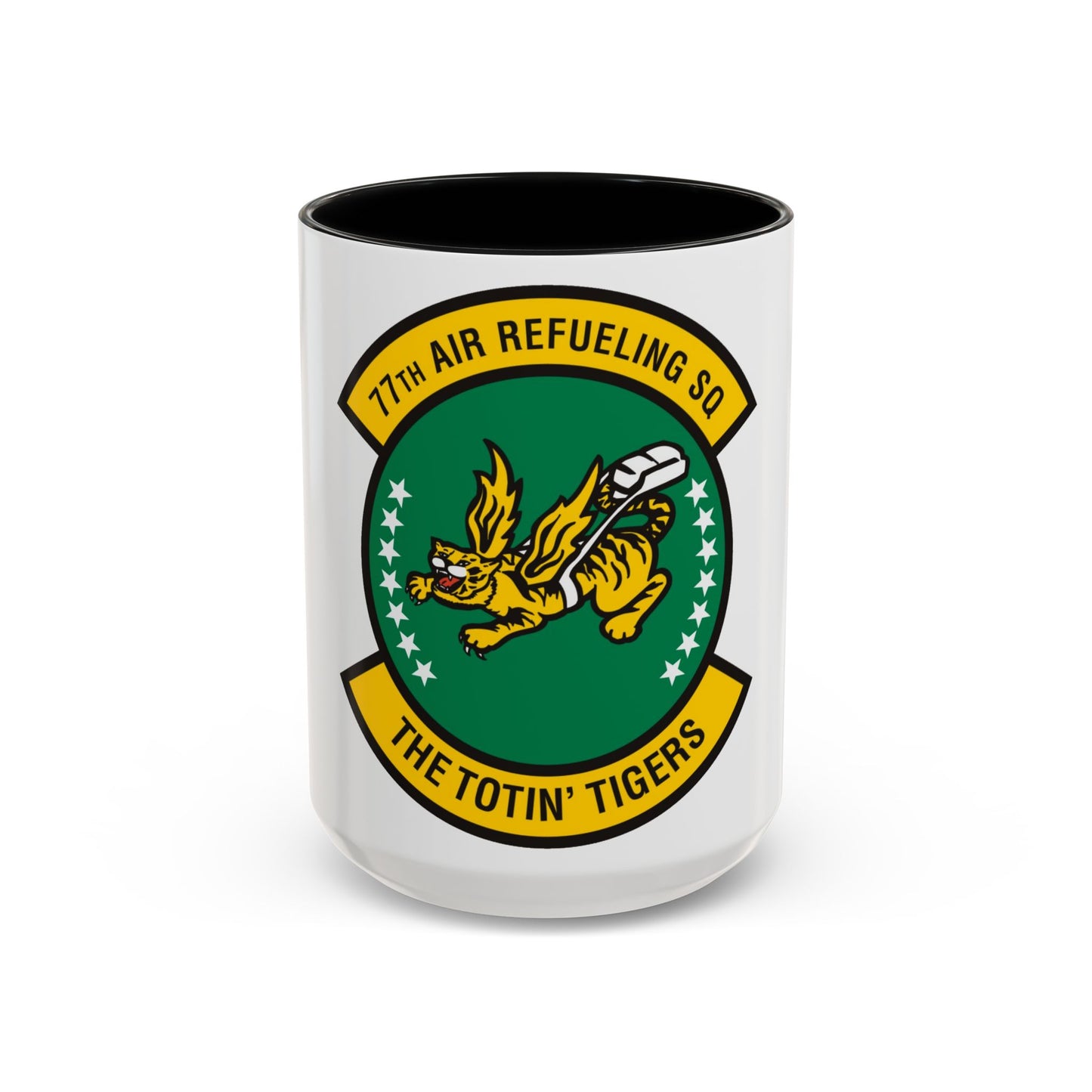 77 Air Refueling Squadron AFRC (U.S. Air Force) Accent Coffee Mug