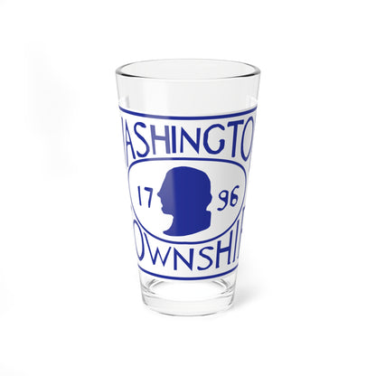 Flag of Washington Township Montgomery County Ohio (United States) Pint Glass 16oz