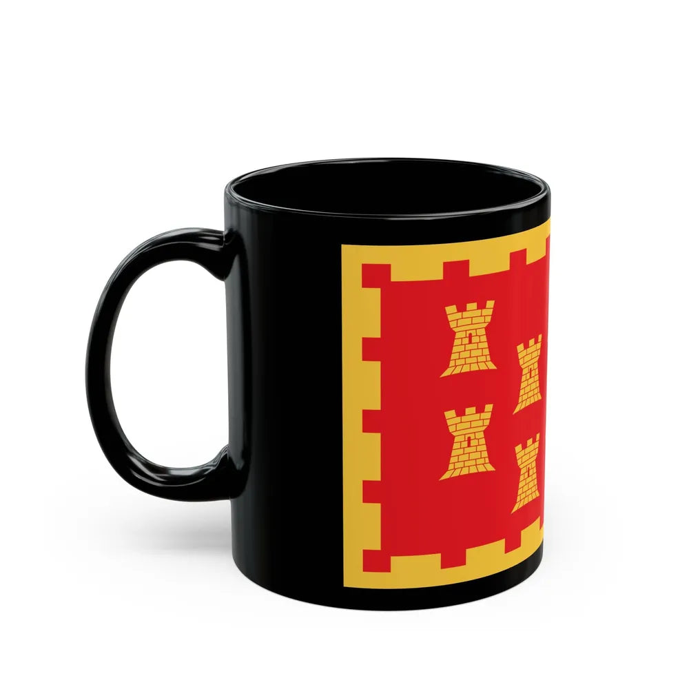 Flag of Greater Manchester UK - Black Coffee Mug-Go Mug Yourself