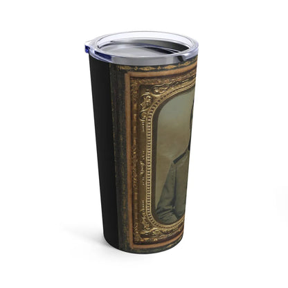 Unidentified Soldier In Confederate Uniform 001 (U.S. Civil War) Tumbler 20oz-Go Mug Yourself