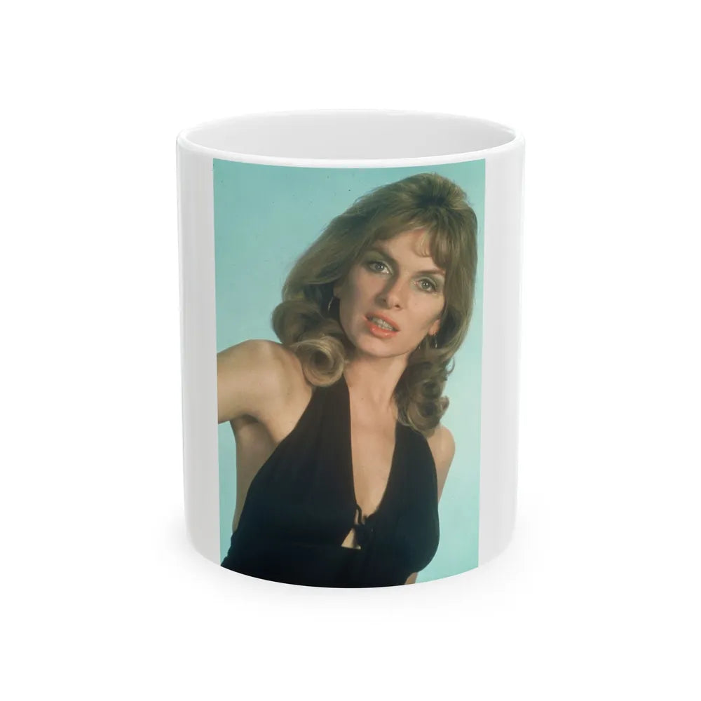 Julie Ege #90 (Vintage Female Icon) White Coffee Mug-11oz-Go Mug Yourself