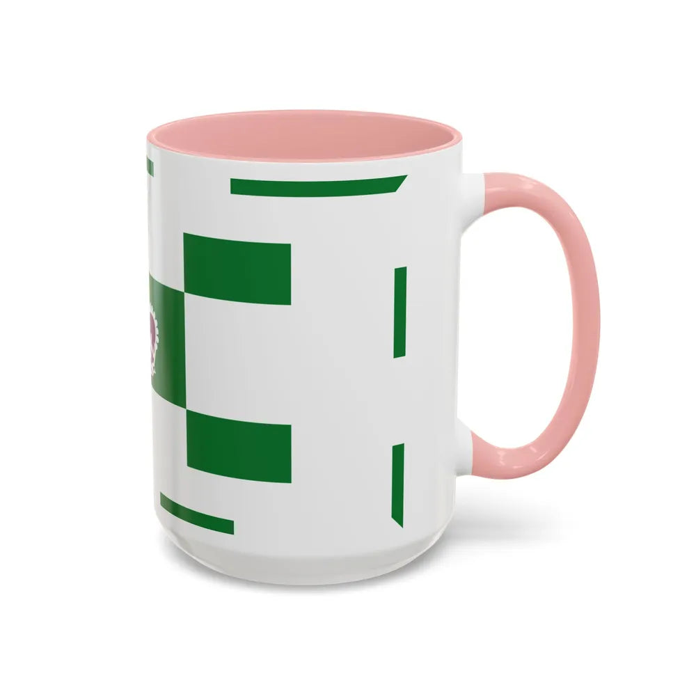 Flag of Charlottetown Canada - Accent Coffee Mug-Go Mug Yourself