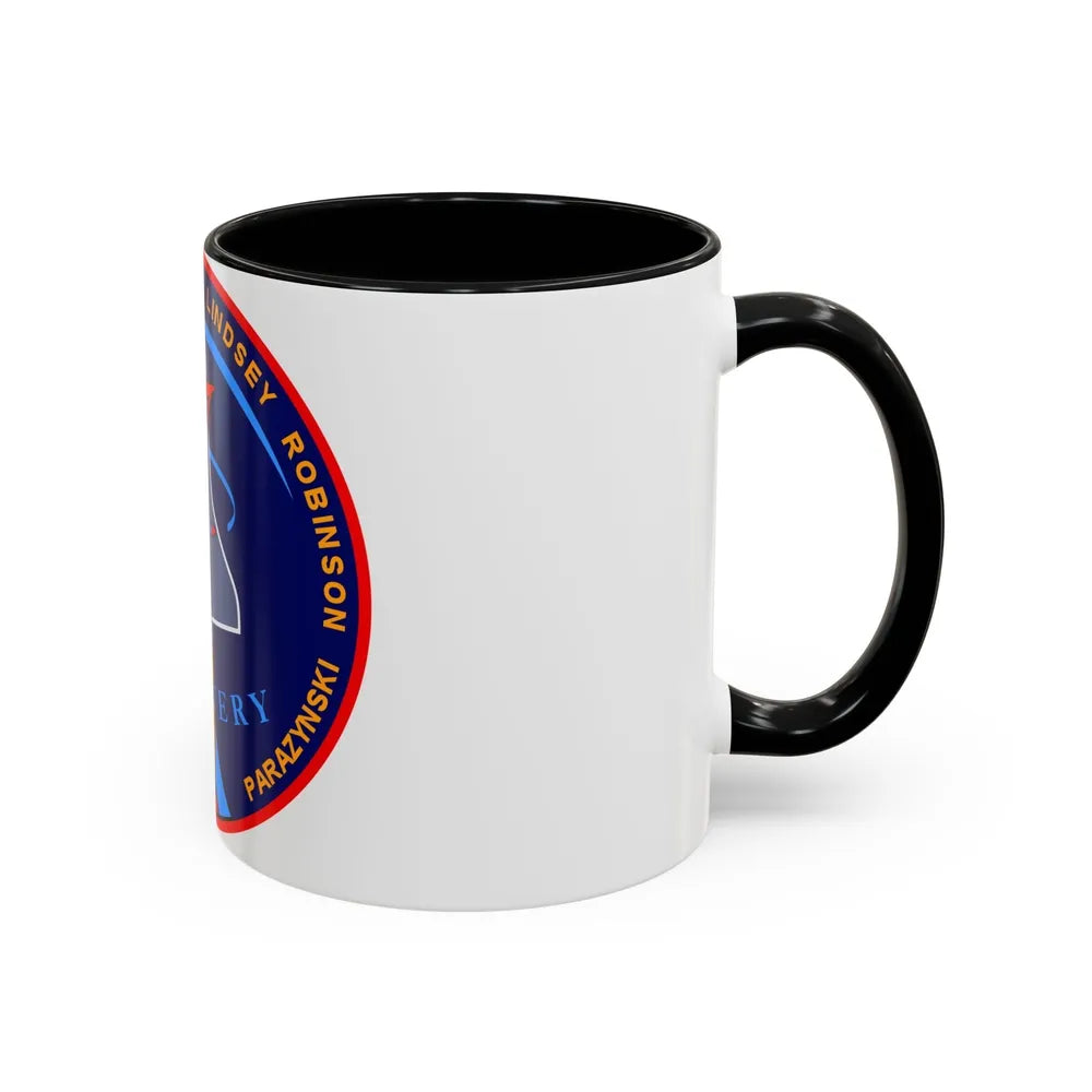 STS 95 (NASA) Accent Coffee Mug-Go Mug Yourself