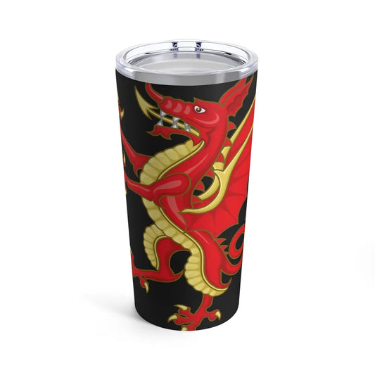 Tudor Dragon Badge - Tumbler 20oz-20oz-Go Mug Yourself