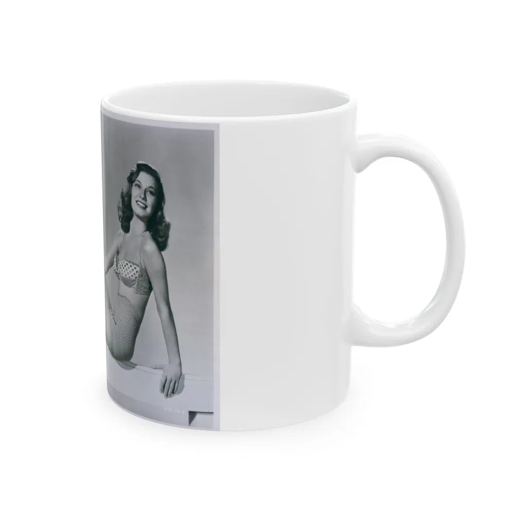 Peggy Dow #76 (Vintage Female Icon) White Coffee Mug-Go Mug Yourself