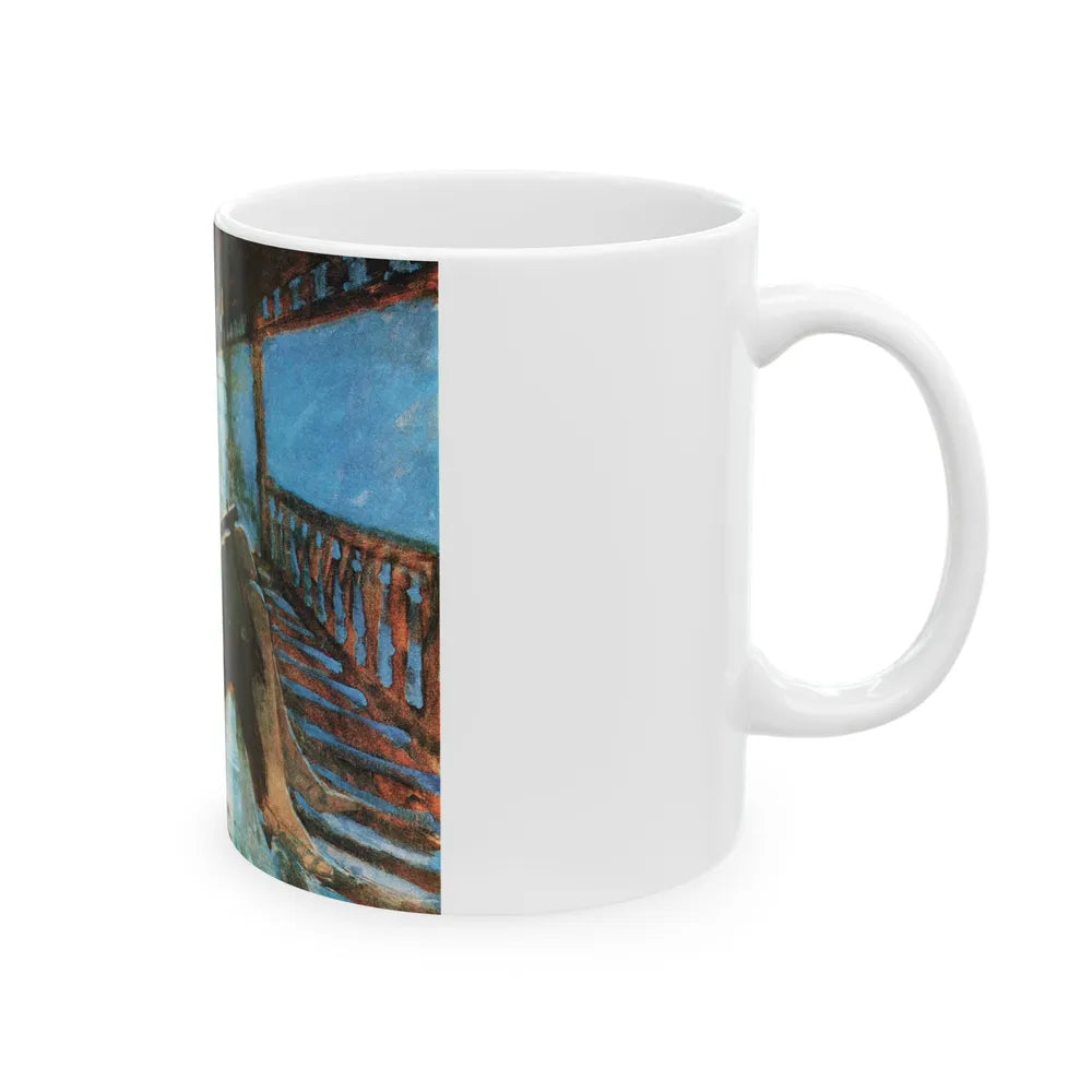 Dividing Line, Rebook, July 1964 - White Coffee Mug-Go Mug Yourself