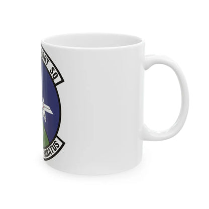 27th Aerial Port Squadron (U.S. Air Force) White Coffee Mug-Go Mug Yourself