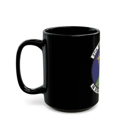 27th Aerial Port Squadron (U.S. Air Force) Black Coffee Mug - Go Mug Yourself