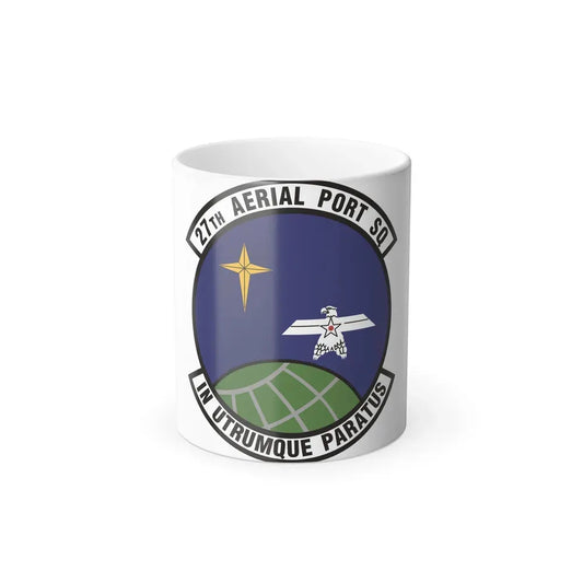 27th Aerial Port Squadron (U.S. Air Force) Color Changing Coffee Mug 11oz - Go Mug Yourself