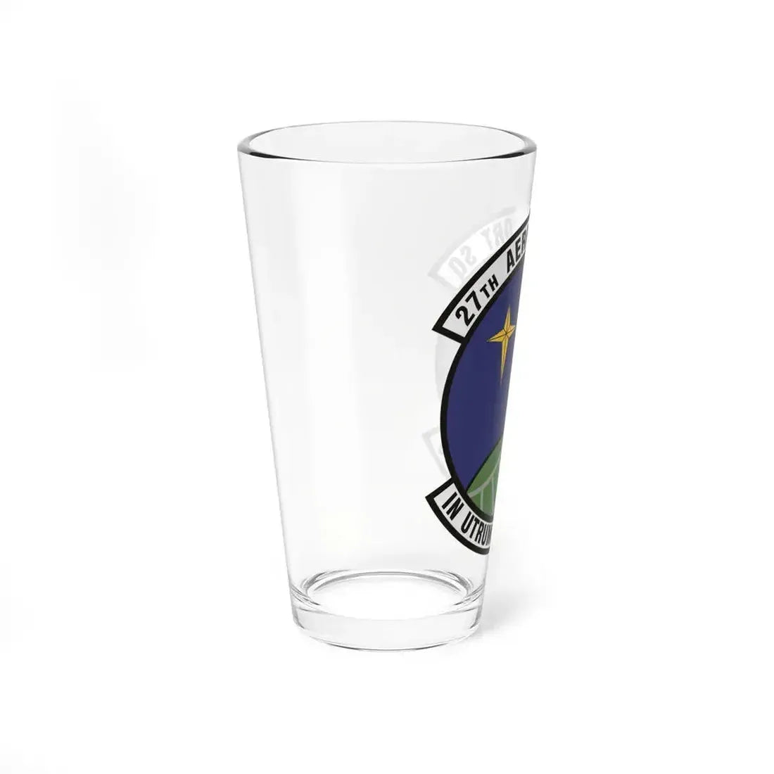 27th Aerial Port Squadron (U.S. Air Force) Pint Glass 16oz - Go Mug Yourself